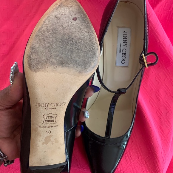 Cute Jimmy Choo T-Strap Heel - Picture 3 of 3